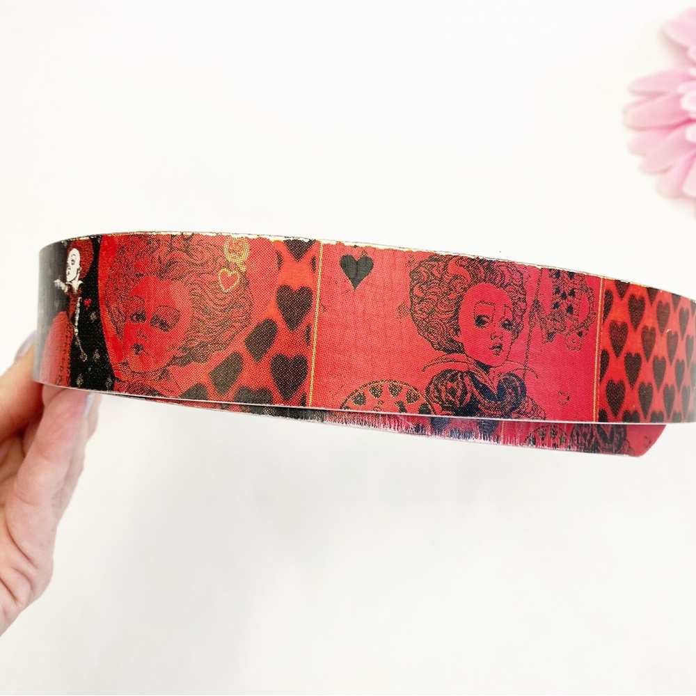 Disney White Queen Alice In Wonderland Reversible Leather Belt - Picture 10 of 13